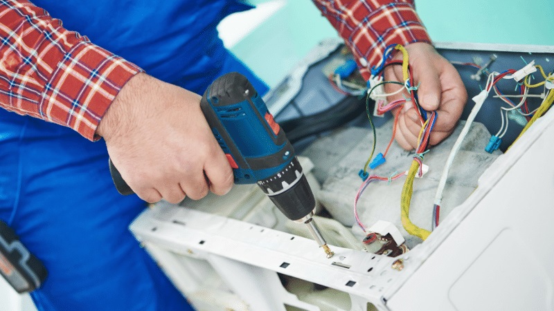 Tuzla Gorenje Gorenje çamaşır makinesi kart tamiri – Su almama arızası orijinal parça ile giderildi. - Teknik servis örneği